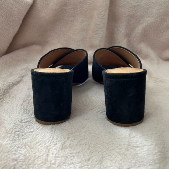 Madewell Suede Crossover Mule Sandals - Picture 6 of 12